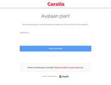 Tablet Screenshot of caratia.com